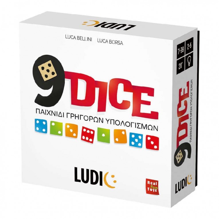 Board Game LUDIC 9 Dice (52743)