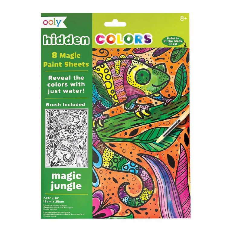 Ooly Hidden Colors Magic Paint Sheets...