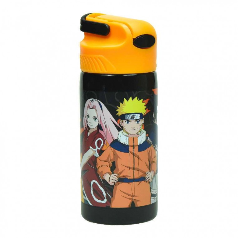 Metal Canteen with Straw Naruto 500ml...