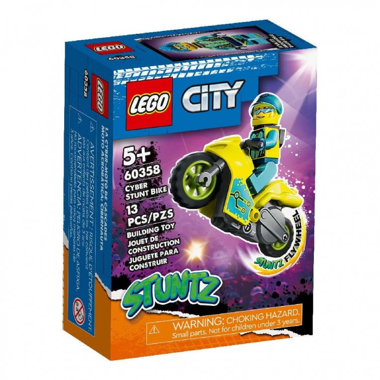 LEGO City Stuntz Cyber Stunt Bike...