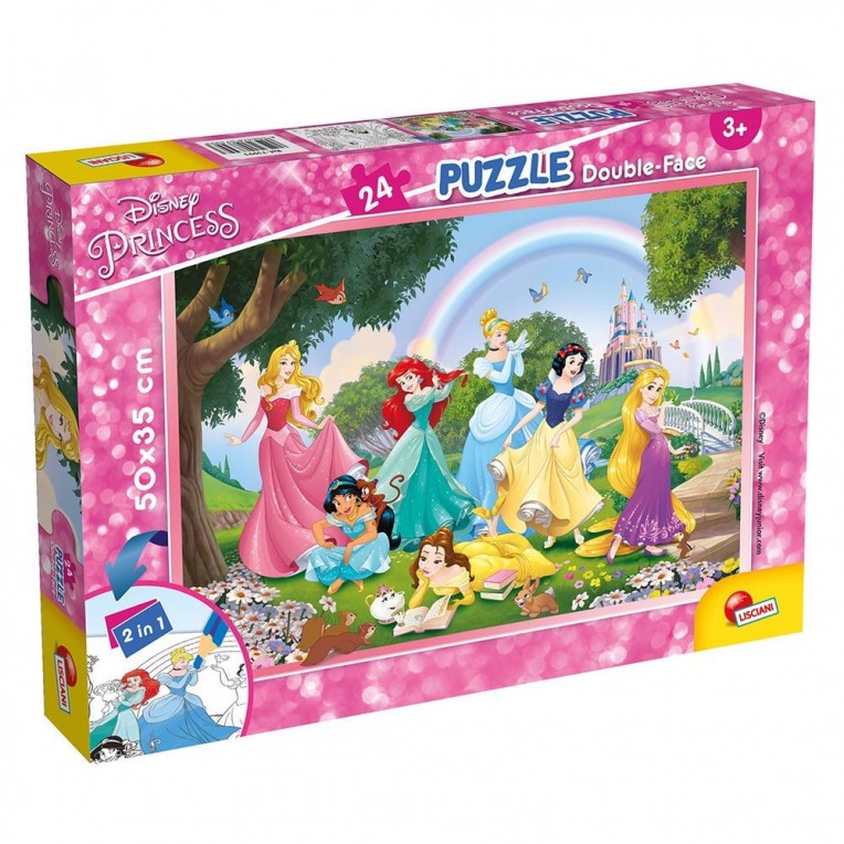 Lisciani Puzzle Double-Face Disney...