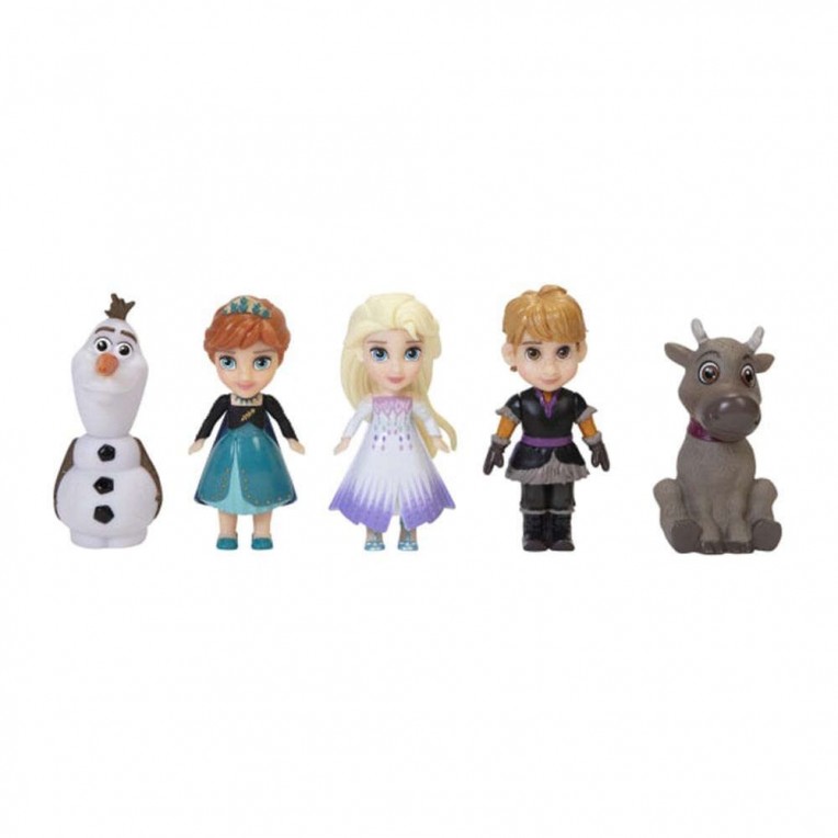 Frozen II 5 Mini Dolls 7cm Gift Set...