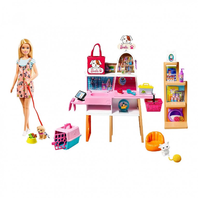 Barbie Μαγαζί Για Κατοικίδια με...