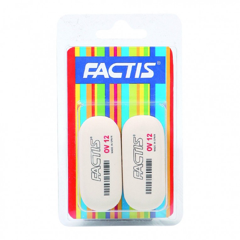 Eraser Factis White 2pcs (0066109)