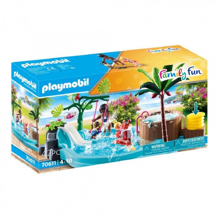Playmobil Family Fun Παιδική Πισίνα...