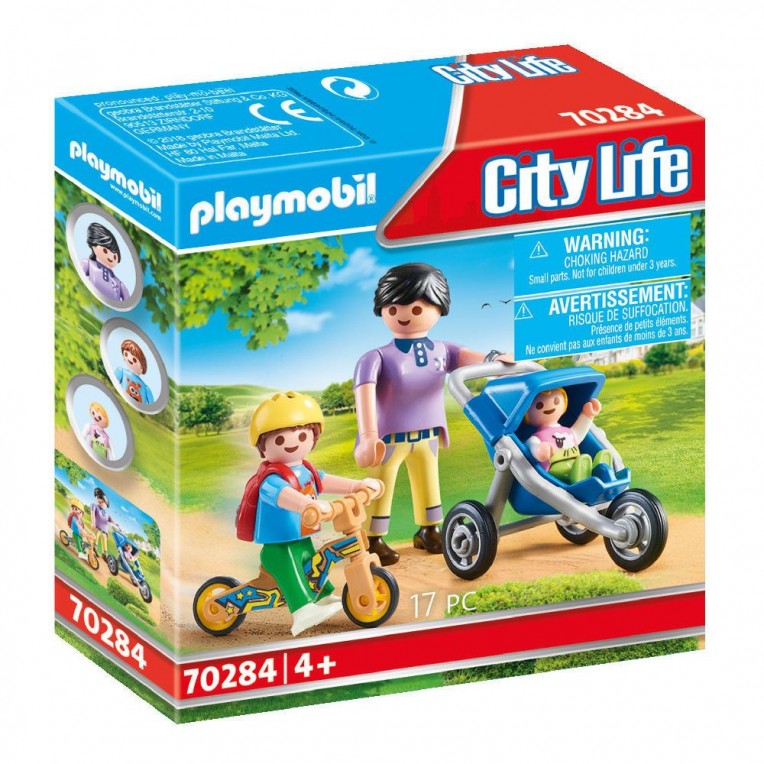 Playmobil City Life Μαμά και παιδάκια...