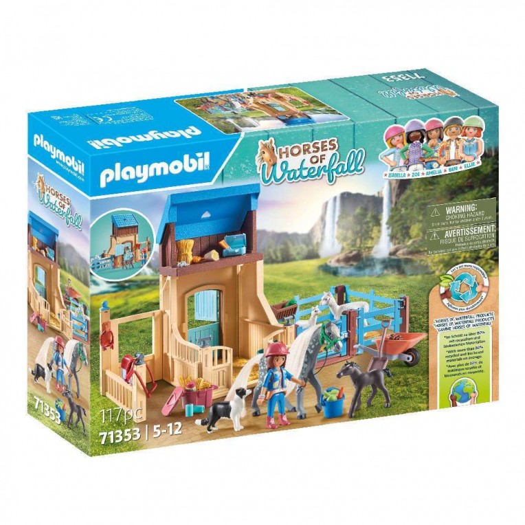 Playmobil Horses Of Waterfall Στάβλος...