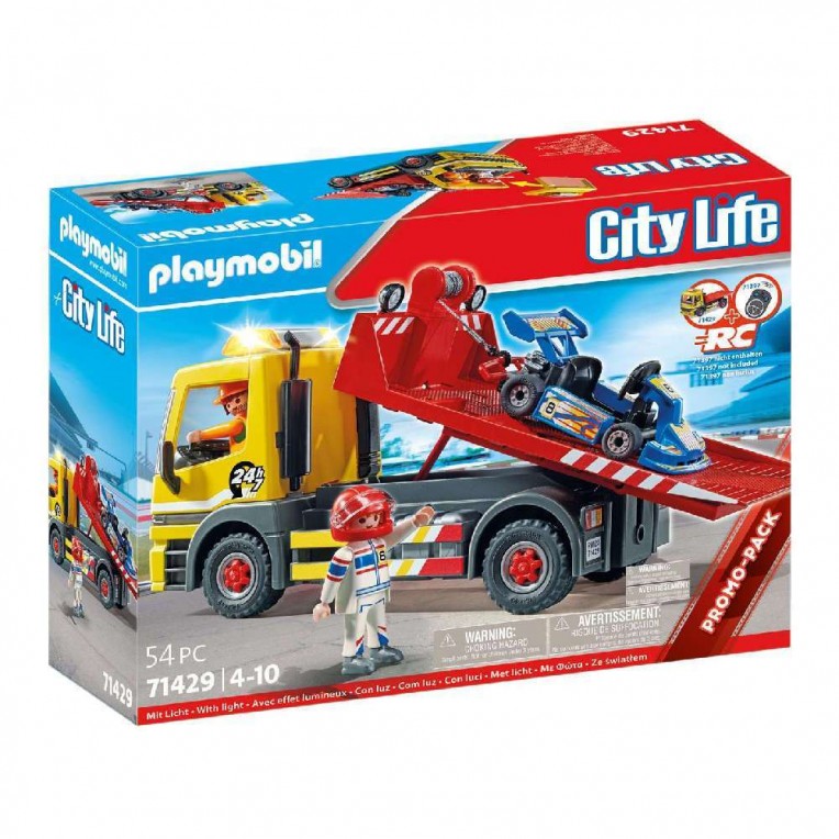 Playmobil City Life Όχημα Οδικής...