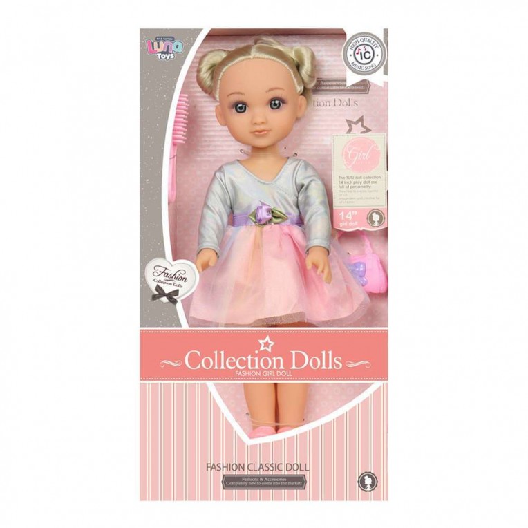 Collection Dolls Κούκλα με Ήχο 35εκ....