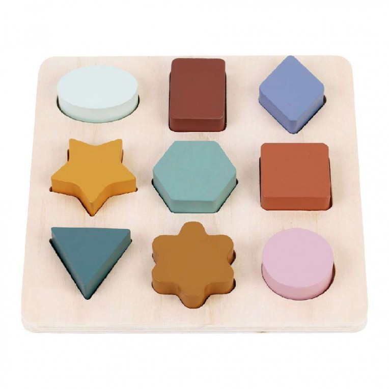 Wooden Puzzle Shapes (000622449)