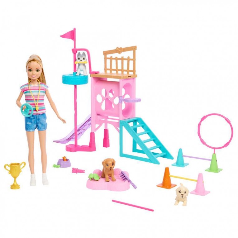 Barbie & Stacie to The Rescue Playset...