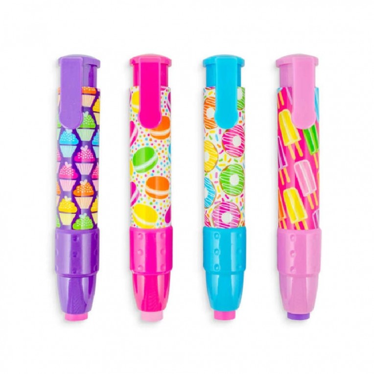 Ooly Sweet Things Clickit Erasers - 4...