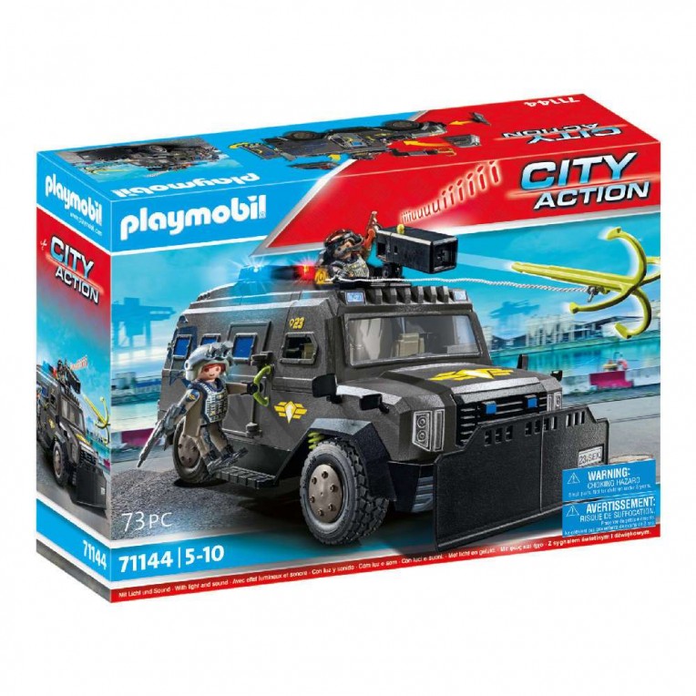 Playmobil City Action Tactical Unit -...