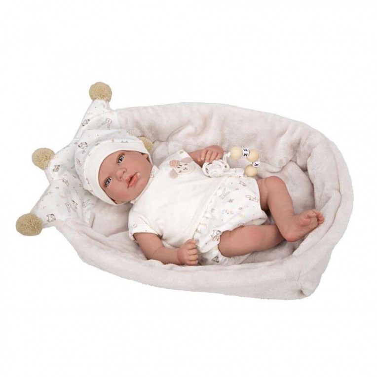 Arias Reborn Baby Doll with Soft...