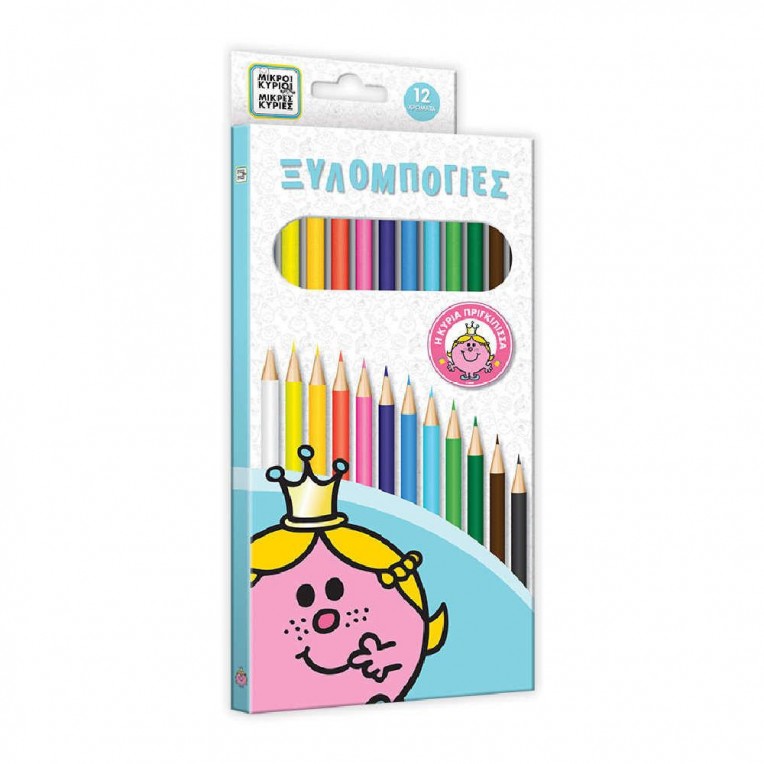 Colored Pencils Miss Princess 12 pcs...
