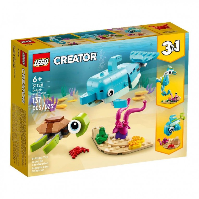 LEGO Creator Dolphin and Turtle (31128)