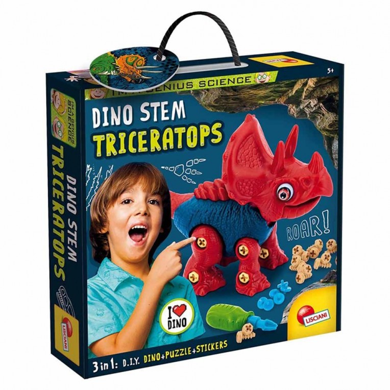 I'm A Genius Dino STEM Triceratops...