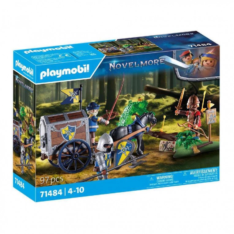 Playmobil Novelmore Transport Robbery...