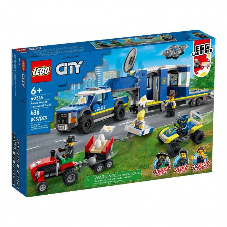 LEGO City Police Mobile Command Truck...
