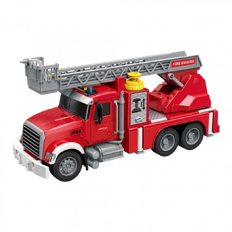 Friction Vehicle Fire Department with...
