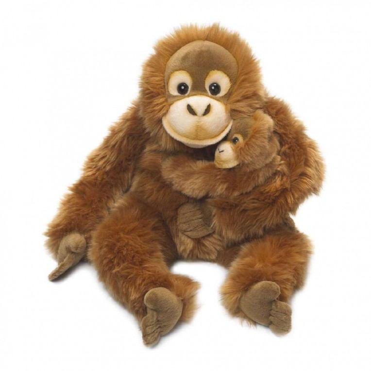 Plush WWF Collection Orangutan Mother...