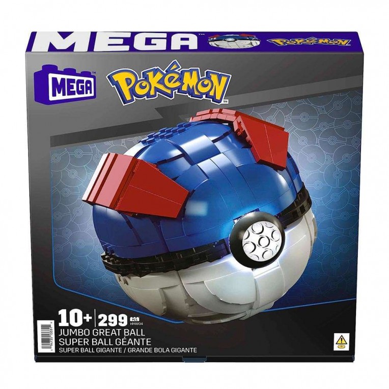 Mega Bloks Pokemon Jumbo Great Ball...