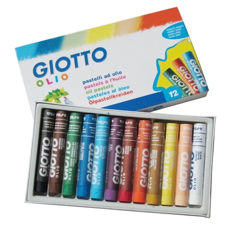 Giotto 12 Oil Pastels
