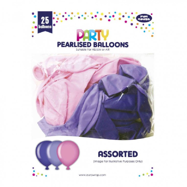 Balloons Pink 25pcs (12924-PCC)
