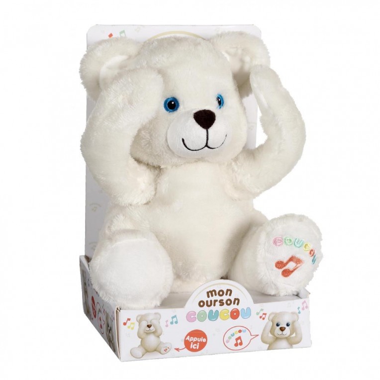 Plush Bear Coucou 25cm with Sound and...