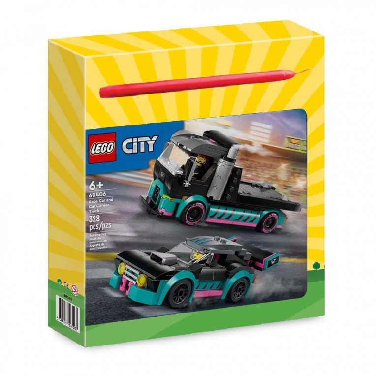 Easter Candle LEGO City Race Car and...