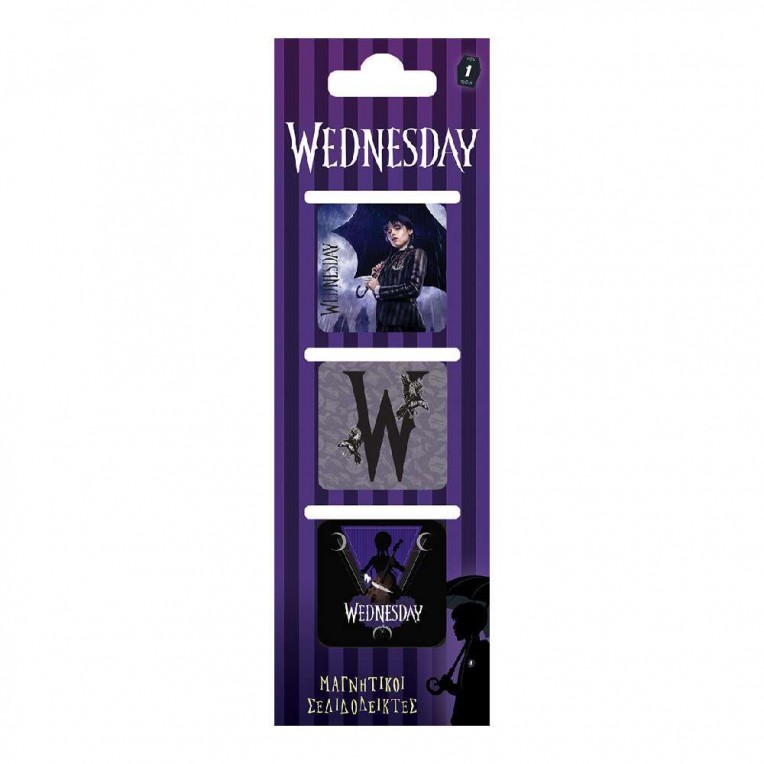 Magnetic Bookmarks Wednesday Νο1...