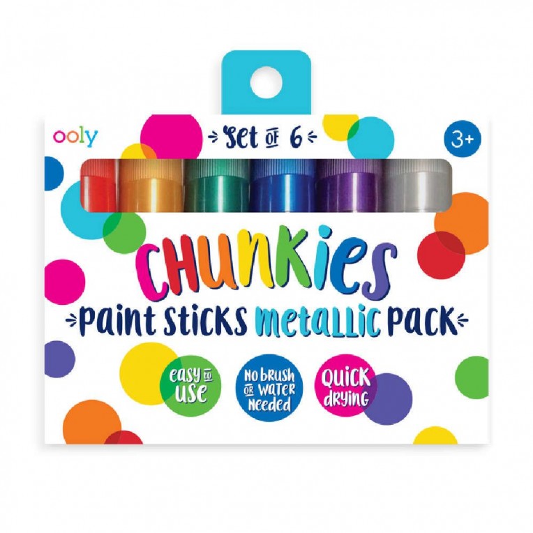 Ooly Chunkies Paint Sticks Metallic...