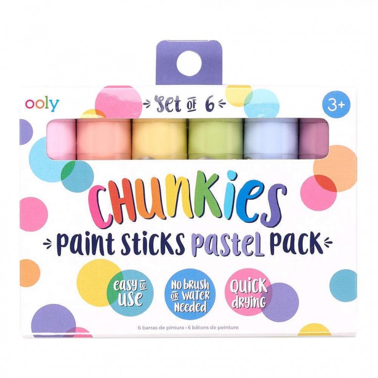 Ooly Chunkies Paint Sticks Pastel...