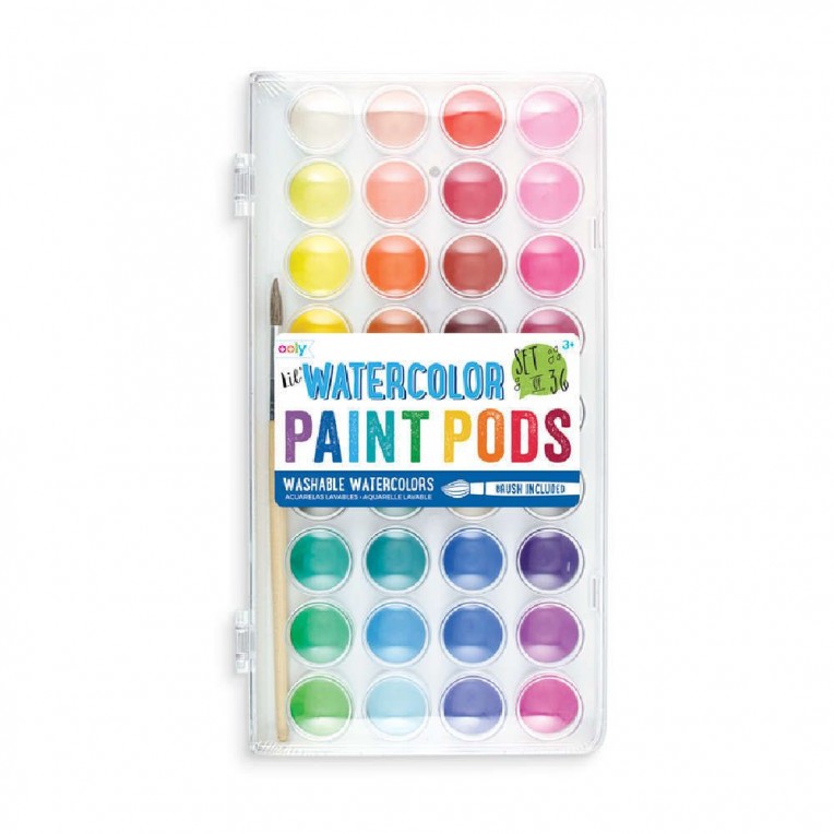 Ooly Lil' Watercolor Paint Pods 36...