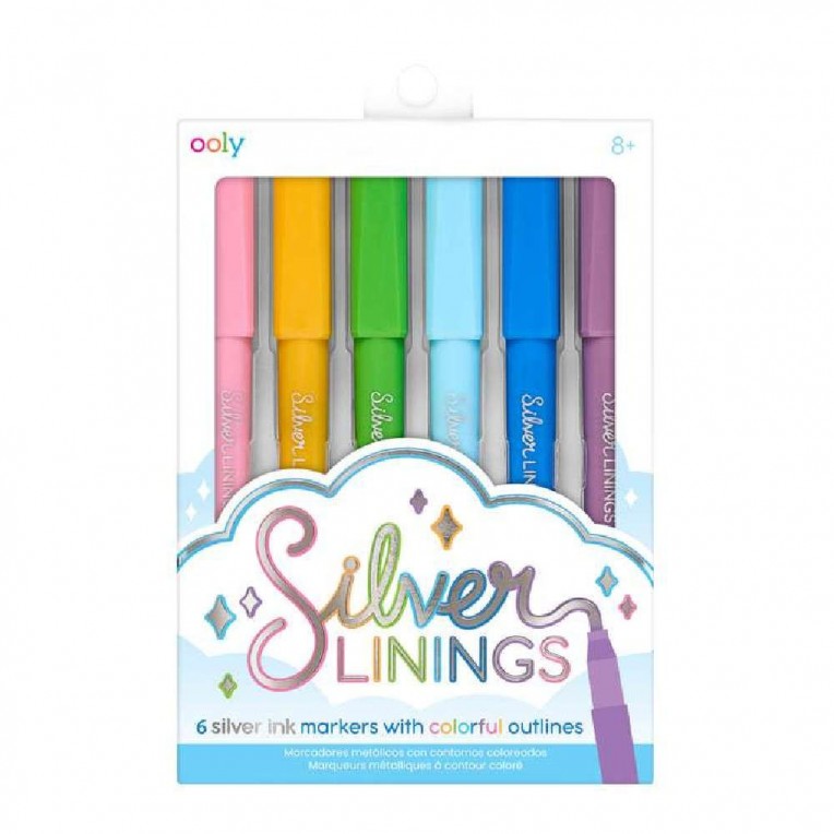 Ooly Silver Linings Markers 6pcs...