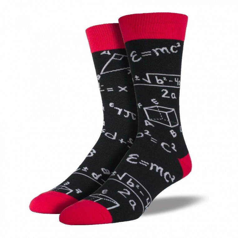 Socksmith Socks Pair Men's Math 41-46...