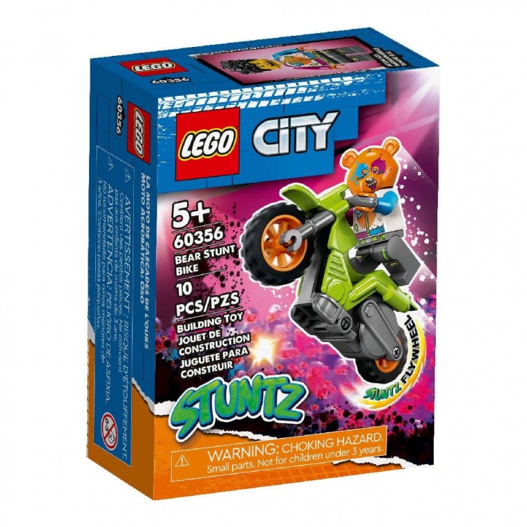 LEGO City Stuntz Bear Stunt Bike (60356)