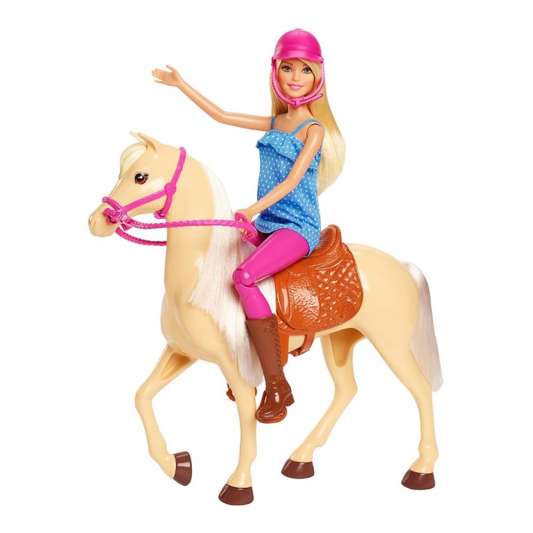 Barbie Κούκλα & Άλογο (FXH13)