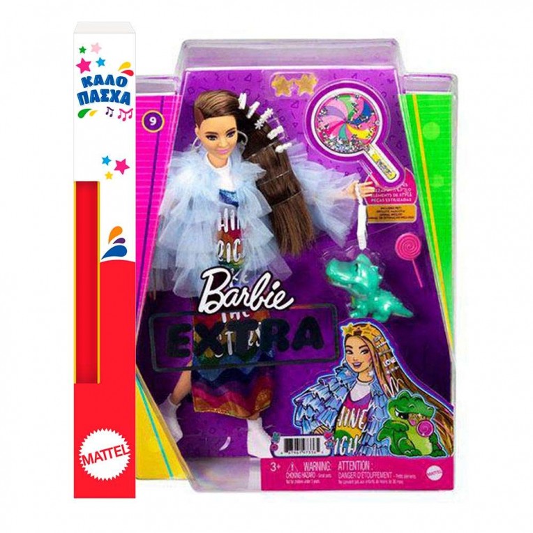 Παιχνιδολαμπάδα Barbie Extra Κούκλα...