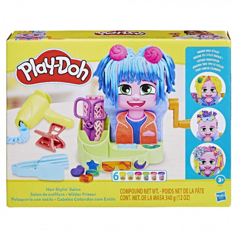 Play-Doh Hair Stylin' Salon with 6...