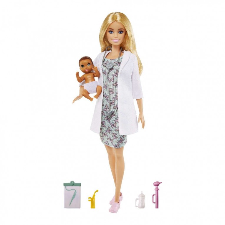 Barbie Κούκλα Παιδίατρος (GVK03)