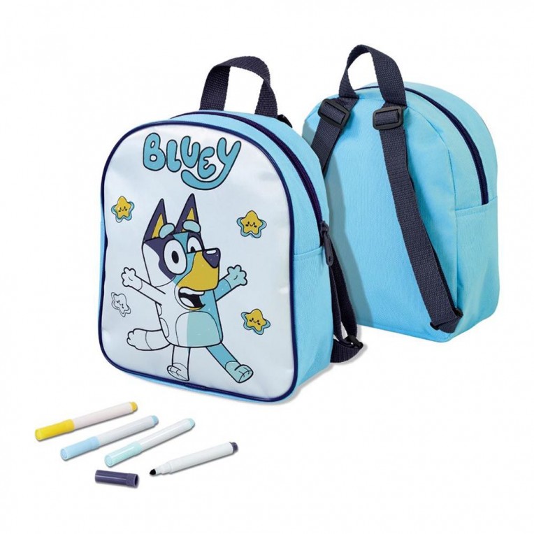 Bluey Colour Your Own Backpack...
