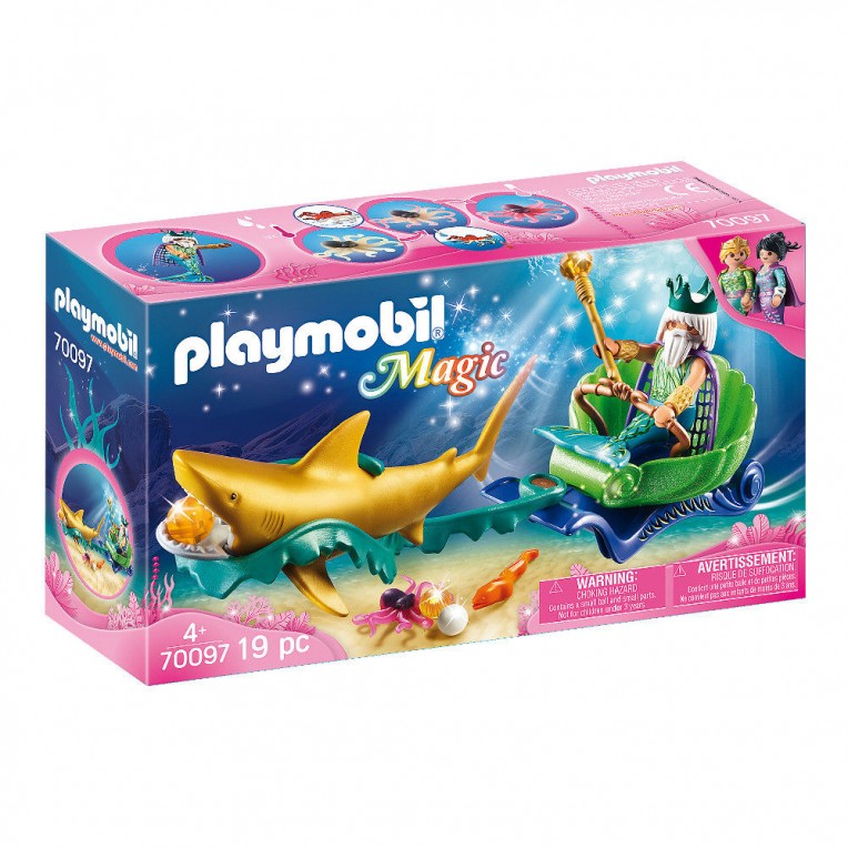 Playmobil Magic King of the Sea with...