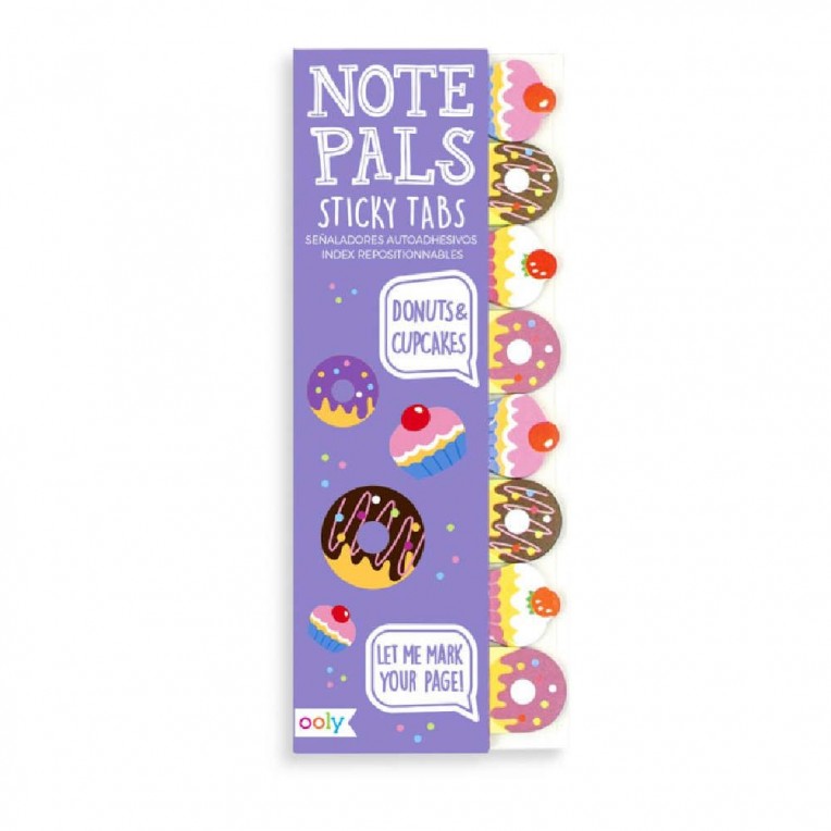 Note Pals Sticky Tabs Donuts & Cupcakes