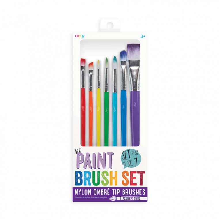 Ooly Lil' Paint Brush Set 7pcs (126-005)