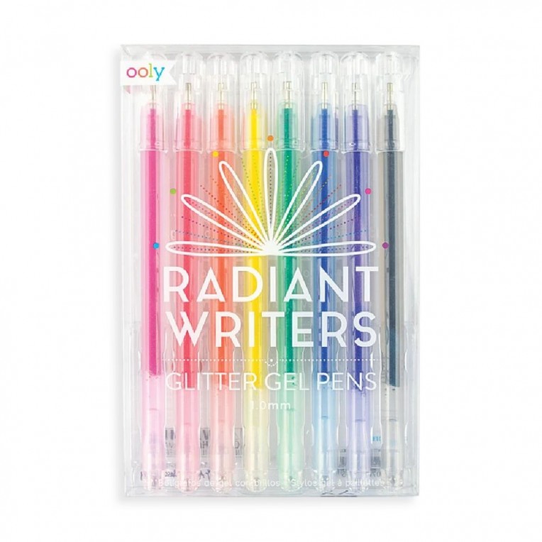 Ooly Radiant Writers Glitter Gel Pens...