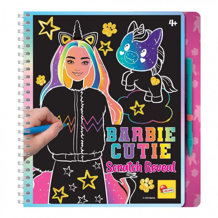 Barbie Sketch Book Cutie Scratch...