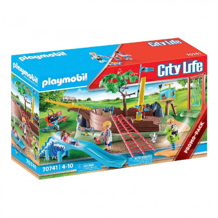 Playmobil City Life Παιδική Χαρά στο...