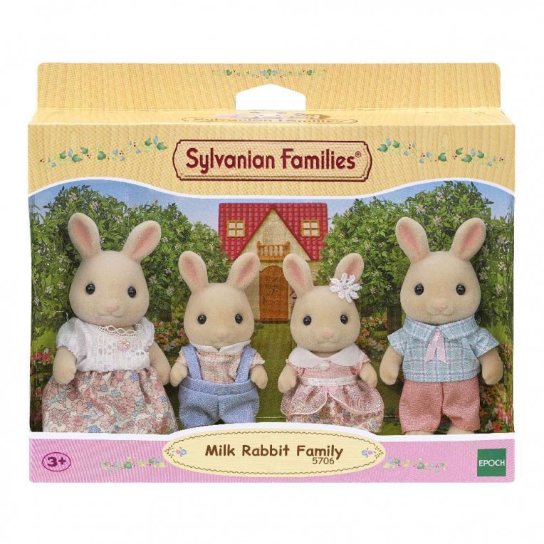 Sylvanian Families Milk Rabbit Family...