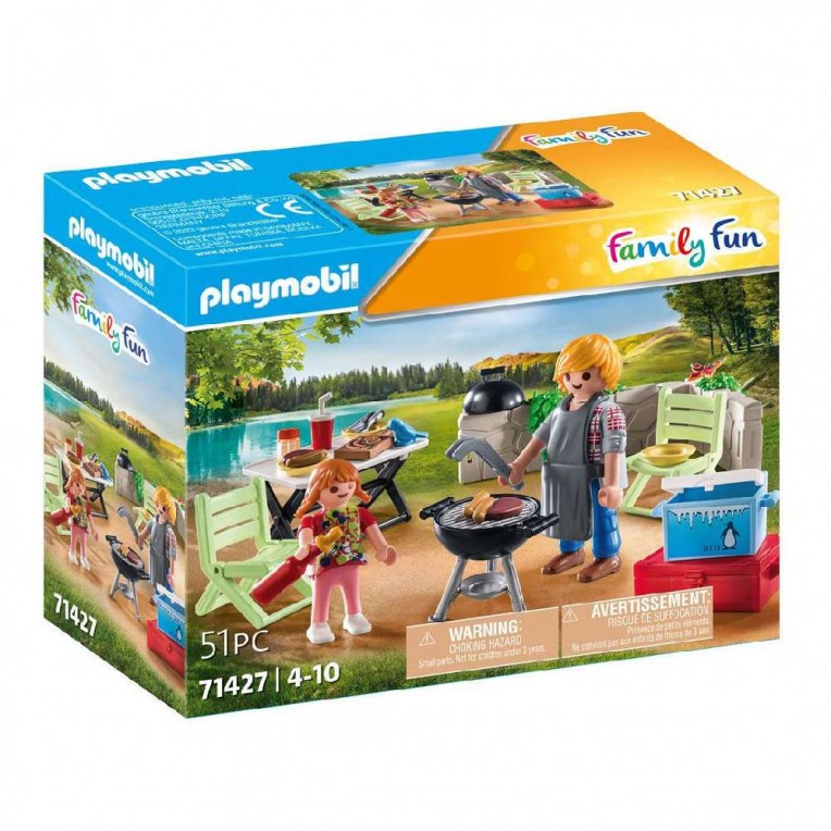 Playmobil Family Fun Family Barbecue...